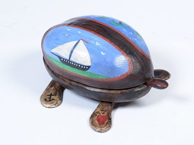 Lot 125 - Guy Taplin - Sea Turtle | wooden sculpture