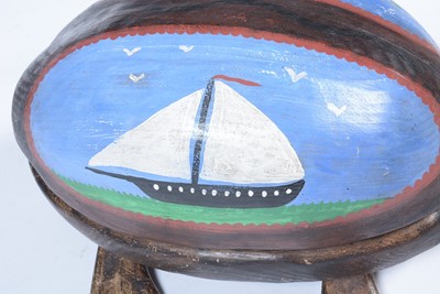 Lot 125 - Guy Taplin - Sea Turtle | wooden sculpture