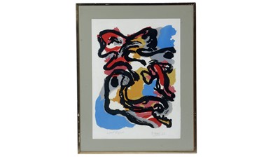 Lot 137 - Karel Appel - Composition in Primary Colours | artist's proof lithograph