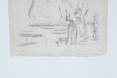 Lot 160 - Alberto Giacometti - Sculptures dans l'Atelier | etching