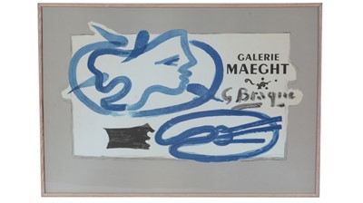 Lot 154 - Georges Braque - Galerie Maeght | lithograph