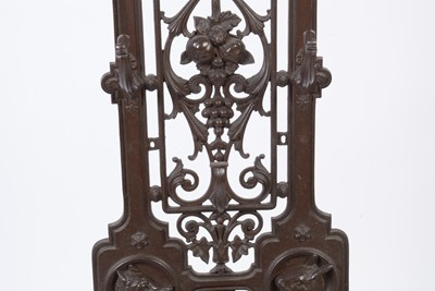 Lot 1096 - 19th century Victorian Coalbrookdale style coat stand