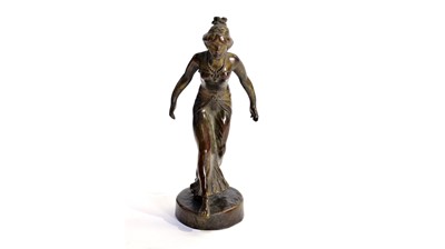 Lot 1057 - Henri Fugere, France (1872-1944): Roman Girl