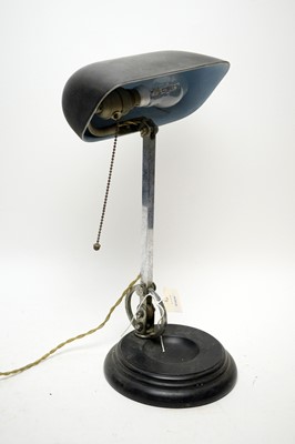 Lot 299 - A Wedgwood desk lamp