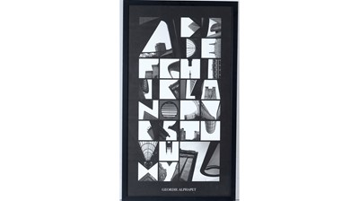 Lot 716 - Peter Defty - Geordie Alphabet | giclee print