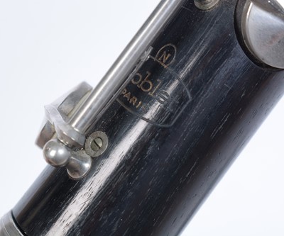 Lot 460 - A Noblet Paris: a Clarinet