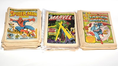 Lot 257 - British Marvel Comics Weeklies.