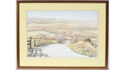 Lot 740 - George Hutchinson - Derwent Valley from Burnopfield | watercolour
