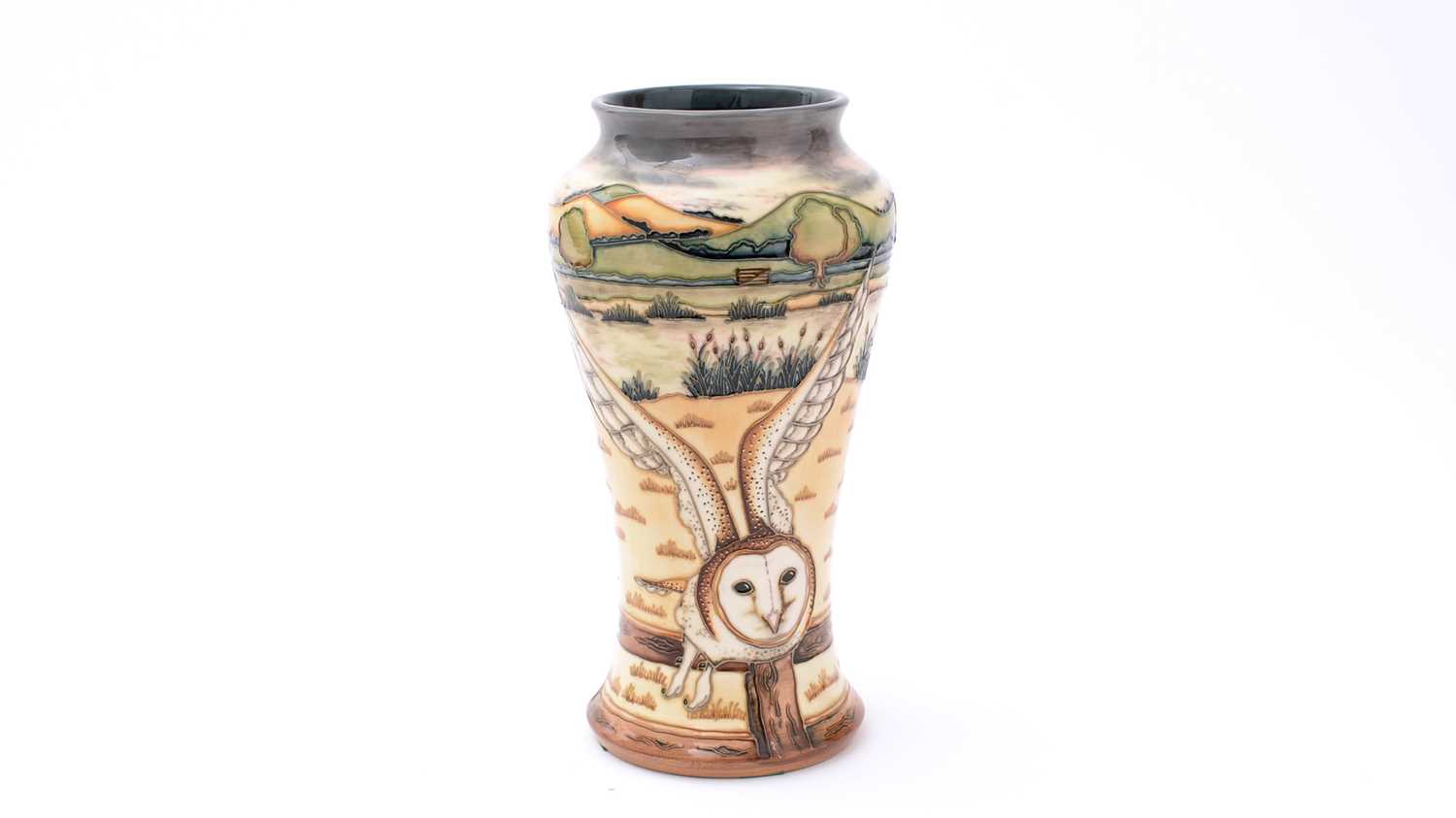 Lot 58 - Moorcroft Elergy pattern vase