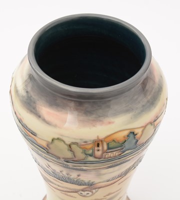 Lot 58 - Moorcroft Elergy pattern vase