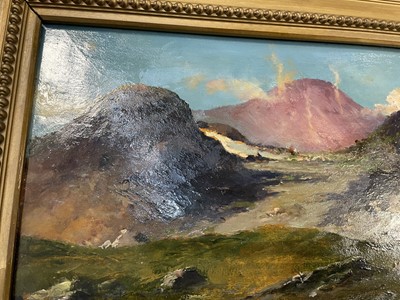 Lot 702 - Giuseppe De Nittis - Landscape in the Savoy Alps | oil