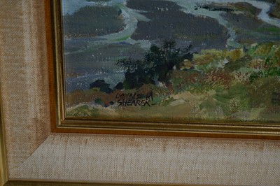 Lot 92 - Donald Shearer - Loch Alsh, inlet between the Isle of Skye and Northwest Scottish Highlands  | oil