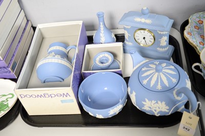 Lot 242 - A collection of Wedgwood Jasperware ceramics.