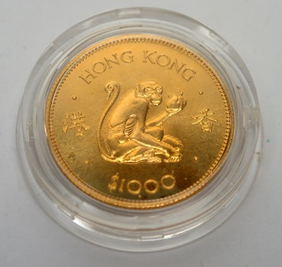 Lot 179 - A Royal Mint Hong Kong $1000 Lunar Year Coin