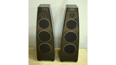 Lot 634 - Pair of Meridian DSP7200 digital loud speakers