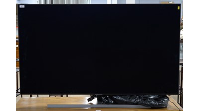 Lot 41 - A Samsung 55in. television with remote control.