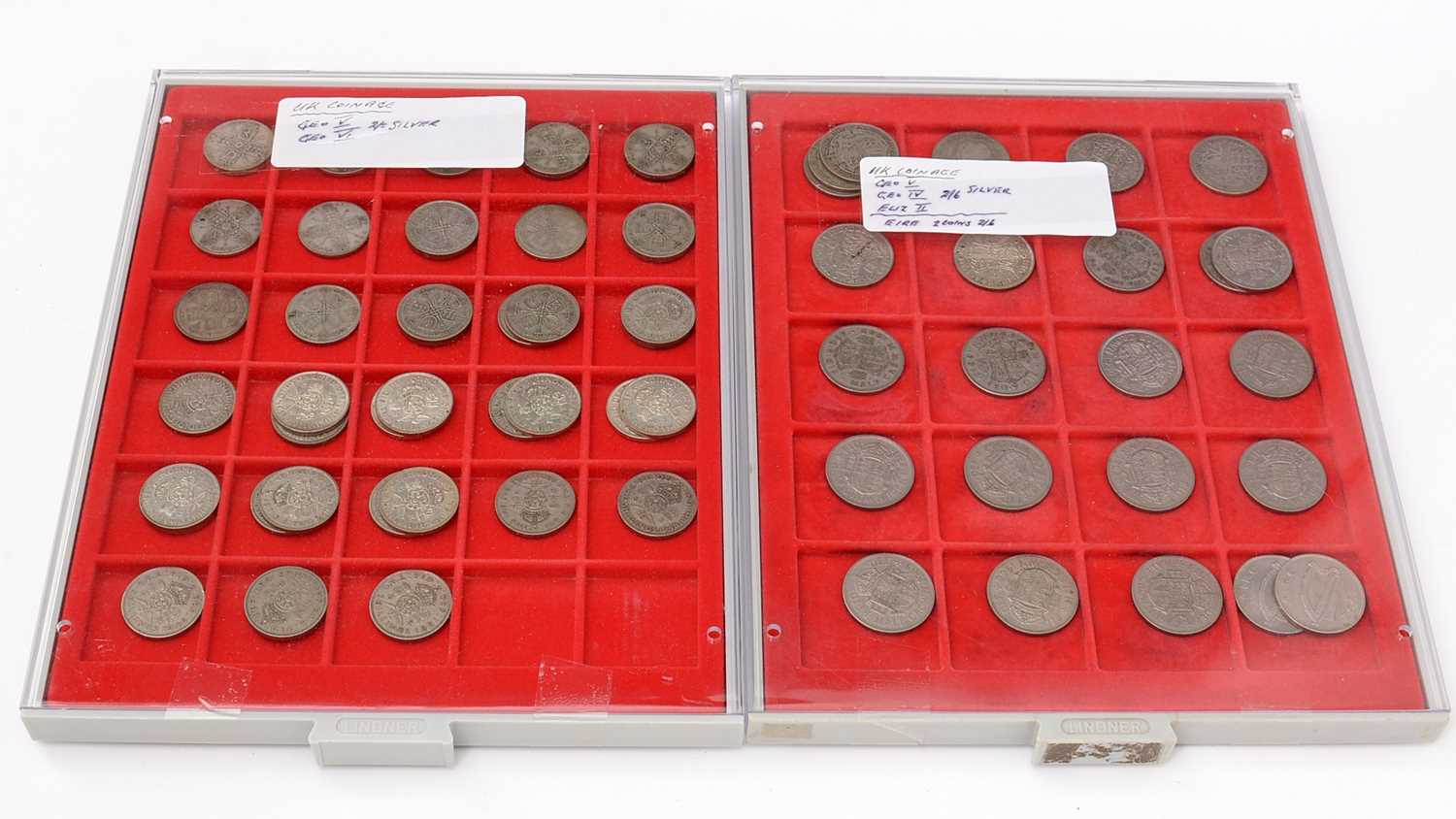 Lot 219 - A selection of British pre-decimal coinage