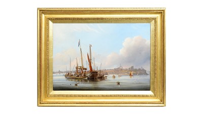 Lot 1079 - John Scott - Off Tynemouth | oil