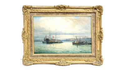 Lot 1141 - William Thomas Thornley - Dusk Harbour | oil