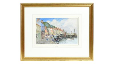 Lot 975 - Thomas Swift Hutton - Whitby | watercolour