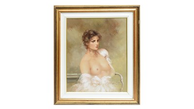 Lot 1052 - Lucia Sarto - Nude | oil