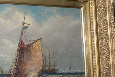 Lot 1095 - Charles Napier Hemy - Heading out to Sea | oil