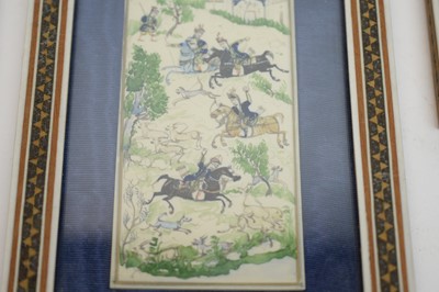 Lot 365 - Three pairs Fakhre Emami - Warriors on Horseback.