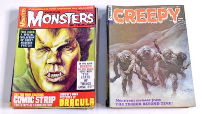 Lot 626 - Horror, Sci-Fi and Music Magazines.