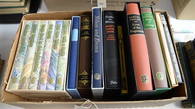 Lot 537 - A selection of Folio Society books