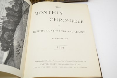 Lot 558 - Scott (Walter), The Monthly Chronicle of North-Country Lore and Legend