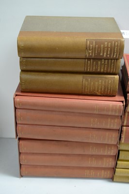 Lot 562 - A selection of books relating to the works of various authors