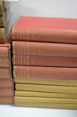 Lot 562 - A selection of books relating to the works of various authors