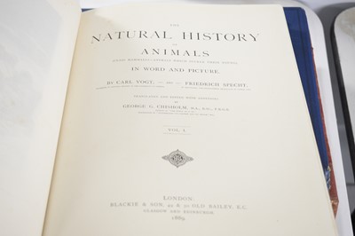Lot 568 - Vogt (Carl) and Sprecht (Friedrich), The Natural History of Animals; and others