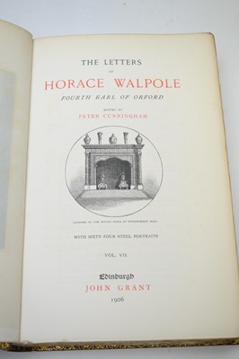Lot 543 - The Letters of Horace Walpole