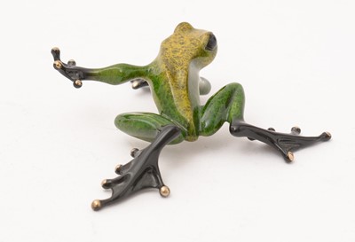 Lot 115 - Frogman bronze 'Twister'