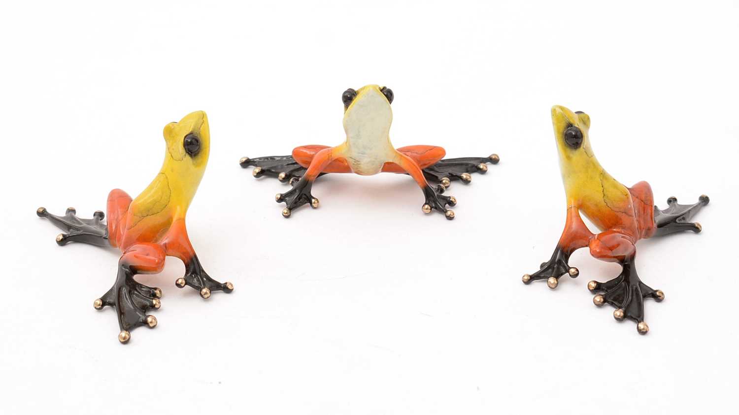 Lot 93 - Three Frogman 'Ember' frogs