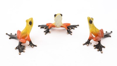 Lot 93 - Three Frogman 'Ember' frogs