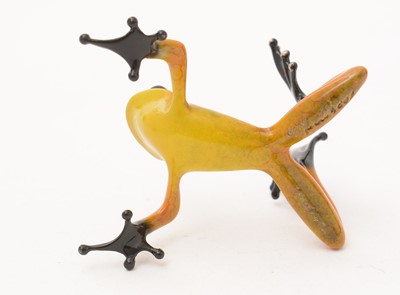 Lot 99 - Frogman bronze 'Sunbather'
