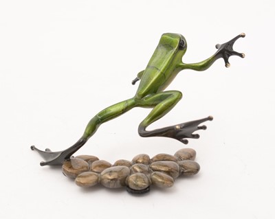Lot 101 - Frogman figure 'Stepping Stone'