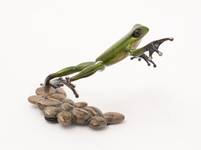 Lot 101 - Frogman figure 'Stepping Stone'