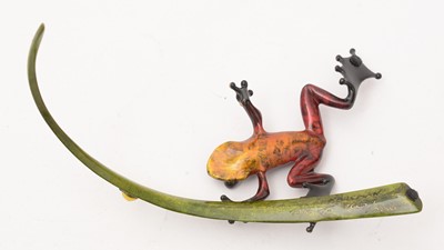 Lot 102 - Frogman bronze 'Little Ladies'