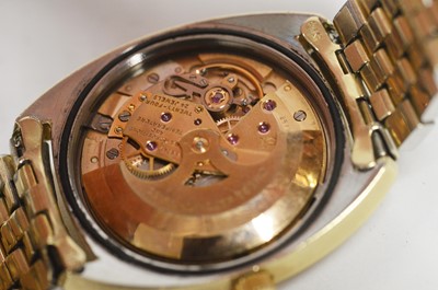 Lot 436 - Omega Constellation: gilt steel-cased automatic chronometer wristwatch