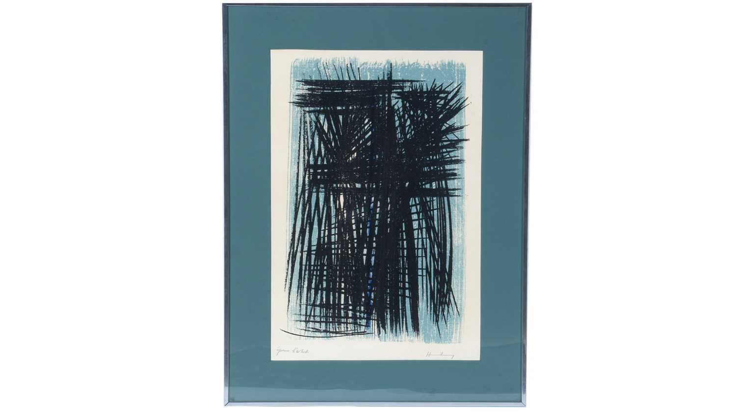 Lot 156 - Hans Hartung - Linear Cluster | artist's proof lithograph