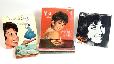 Lot 210 - Alma Cogan LPs and singles