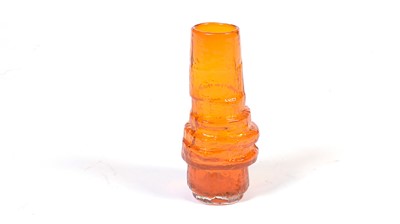 Lot 50 - Whitefriars Tangerine Hoop Vase