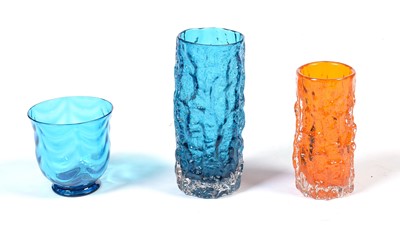 Lot 48 - Three Whitefriars glass vases