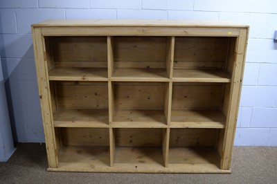 Lot 10 - Vintage pine shelves (previously a cupboard).