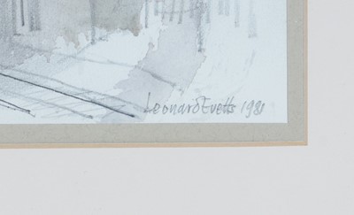 Lot 29 - Leonard Charles Evetts - Wylam Station, Northumberland | watercolour