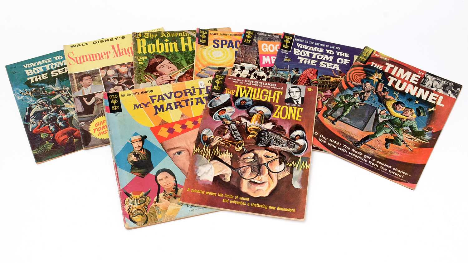 Lot 872 - Vintage Comics by Gold Key and other publishers.