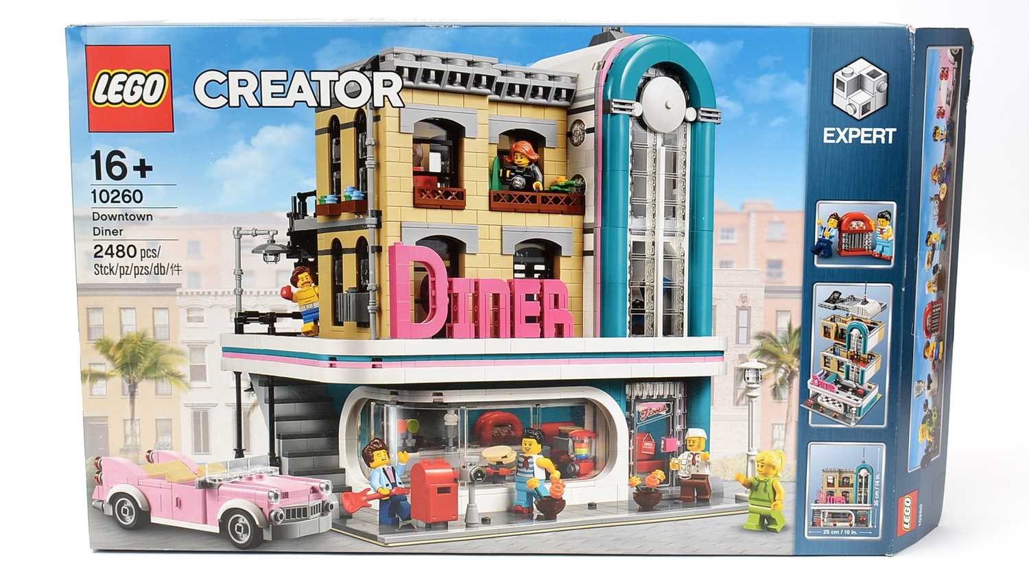 Lot 77 - LEGO Creator Downtown Diner, 10260